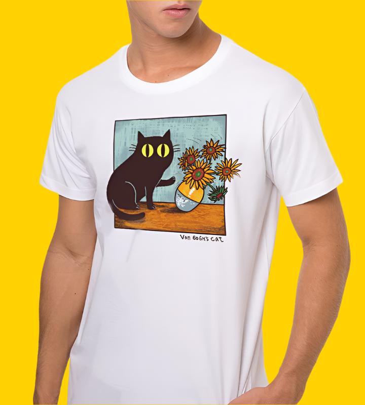 Tee "Van Cat" • by TeeOreo