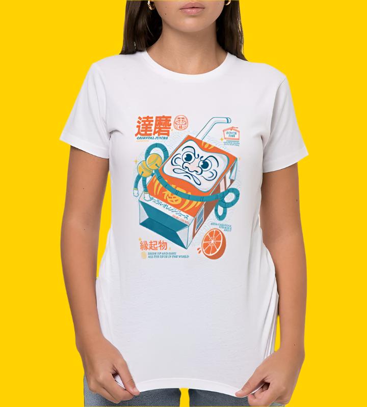 Tee "Daruma Freskotato" • by TeeOreo