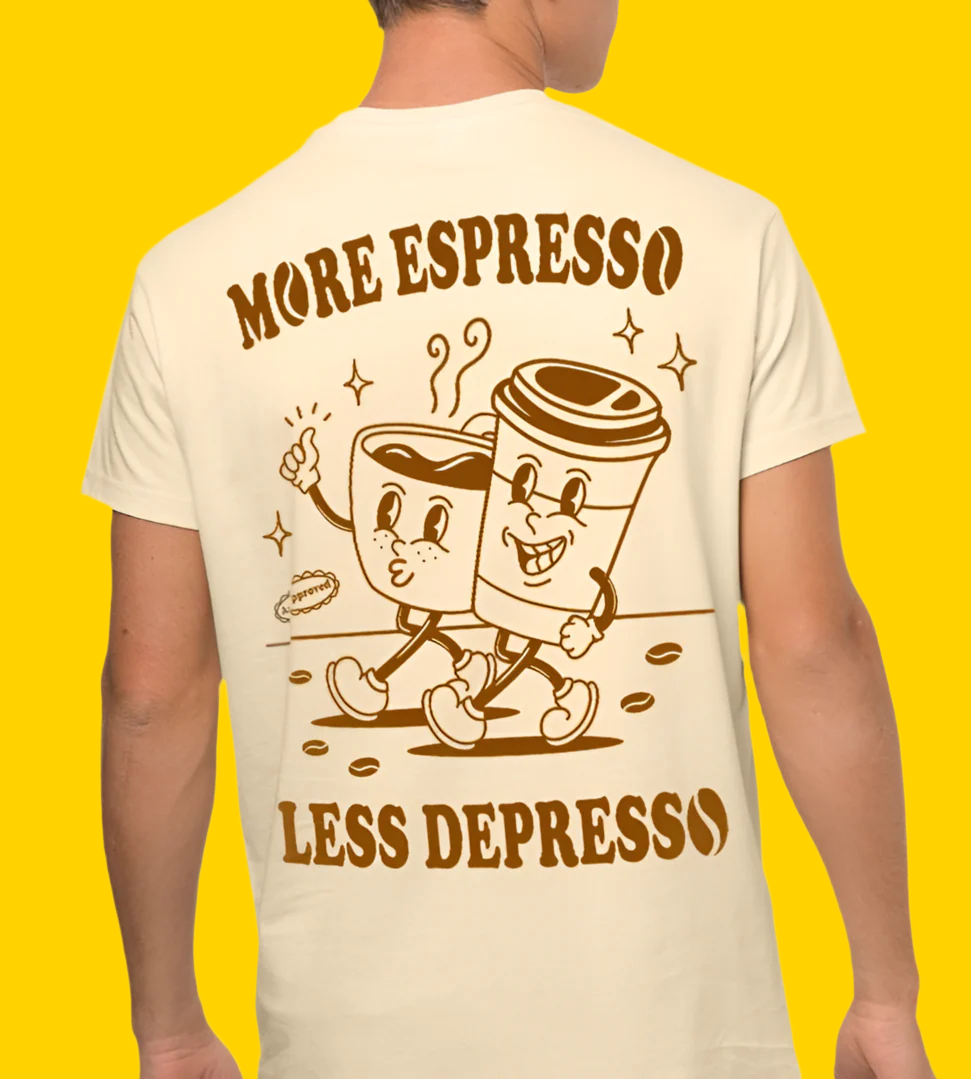 Tee "Espresso" • by TeeOreo