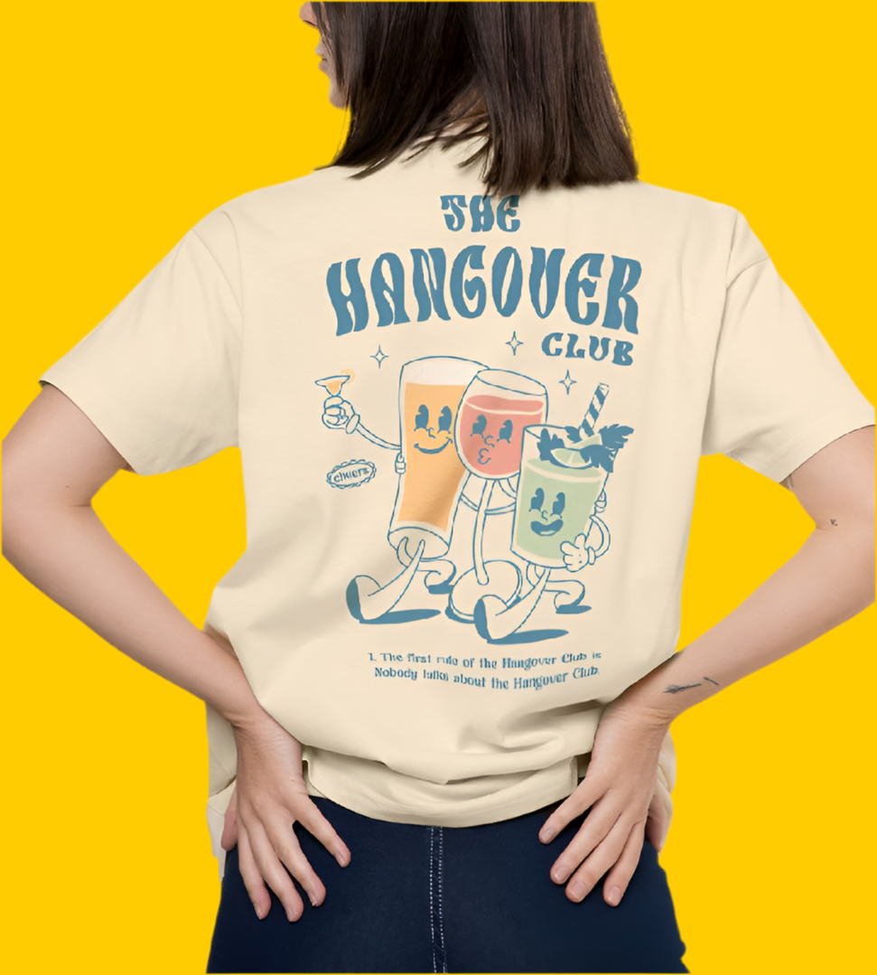 Tee "Hangover Club" • by TeeOreo