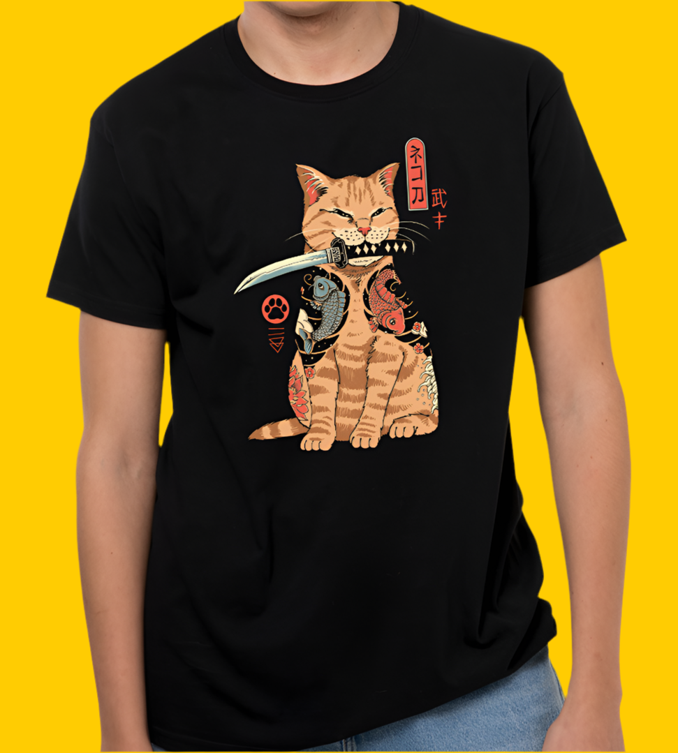 Tee "Gatana Catana" • by TeeOreo