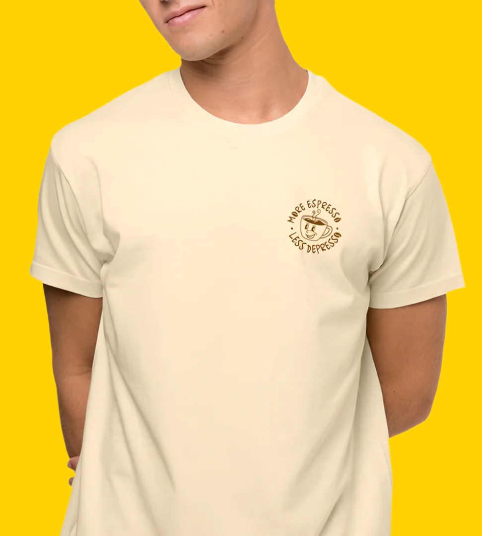 Tee "Espresso" • by TeeOreo
