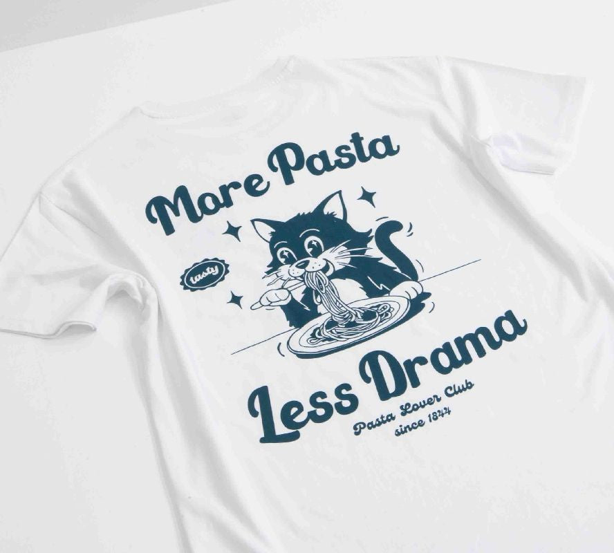Tee "Pastacat" • by TeeOreo