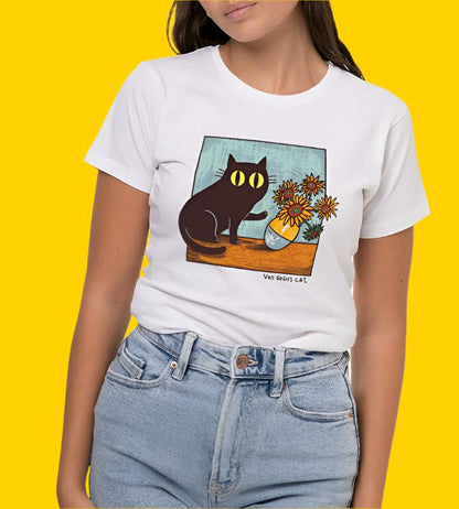 Tee "Van Cat" • by TeeOreo