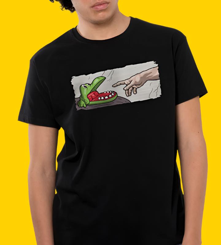 Tee "Crocodilation of Yum Yum" • by TeeOreo
