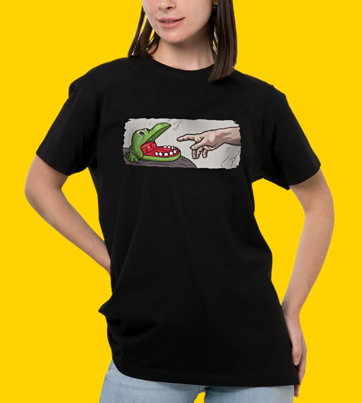 Tee "Crocodilation of Yum Yum" • by TeeOreo