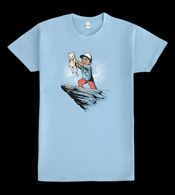 Tee "Meow King" • by TeeOreo