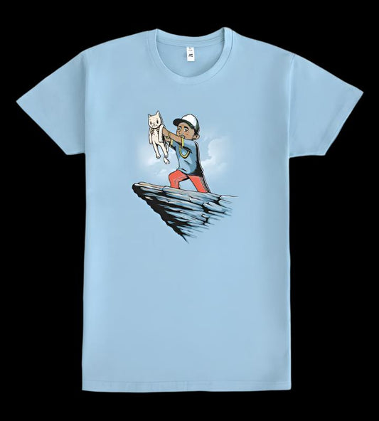 Tee "Meow King" • by TeeOreo