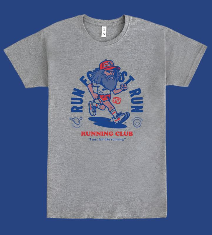 Tee "Run Boy Run On TV" • by TeeOreo