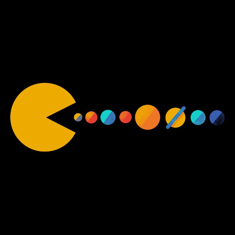 Tee "Galaxeat" • by TeeOreo