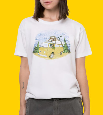 Tee "Van Go For It" • by TeeOreo
