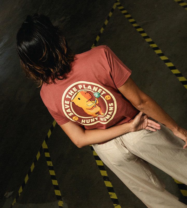 Tee "Human Hunter" • by TeeOreo