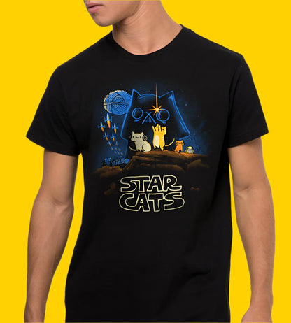 Tee "Star Wars Meowing Crew" • by TeeOreo