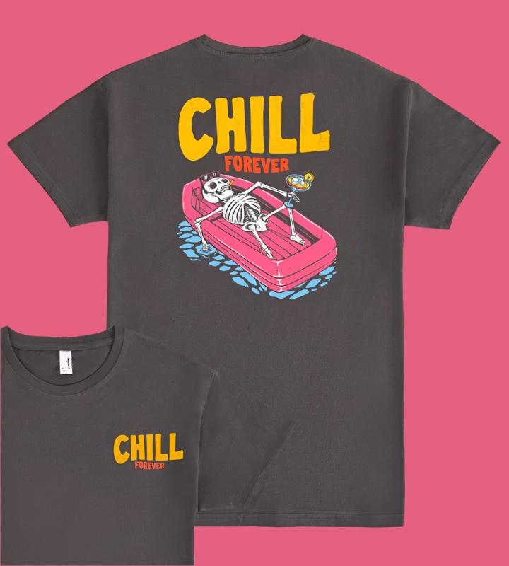 Tee "Fouskochill" • by TeeOreo