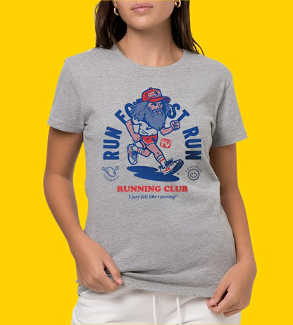 Tee "Run Boy Run On TV" • by TeeOreo