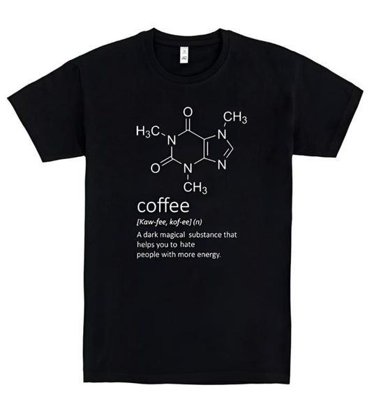 Tee "Caff Hatin" • by TeeOreo