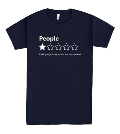 Tee "Honestly" • by TeeOreo