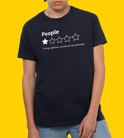 Tee "Honestly" • by TeeOreo