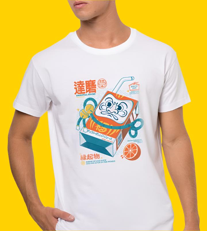 Tee "Daruma Freskotato" • by TeeOreo