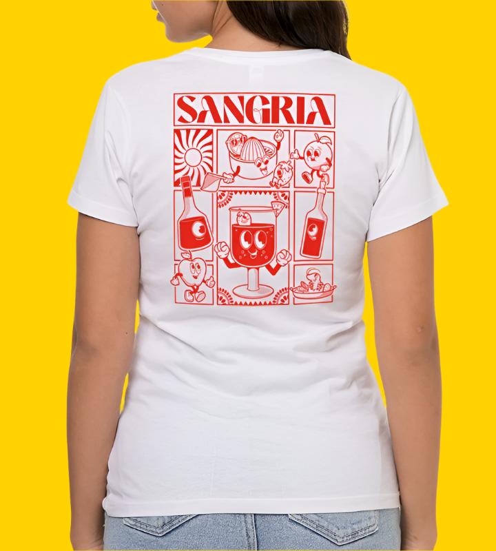 Tee "Sangria Su" • by TeeOreo