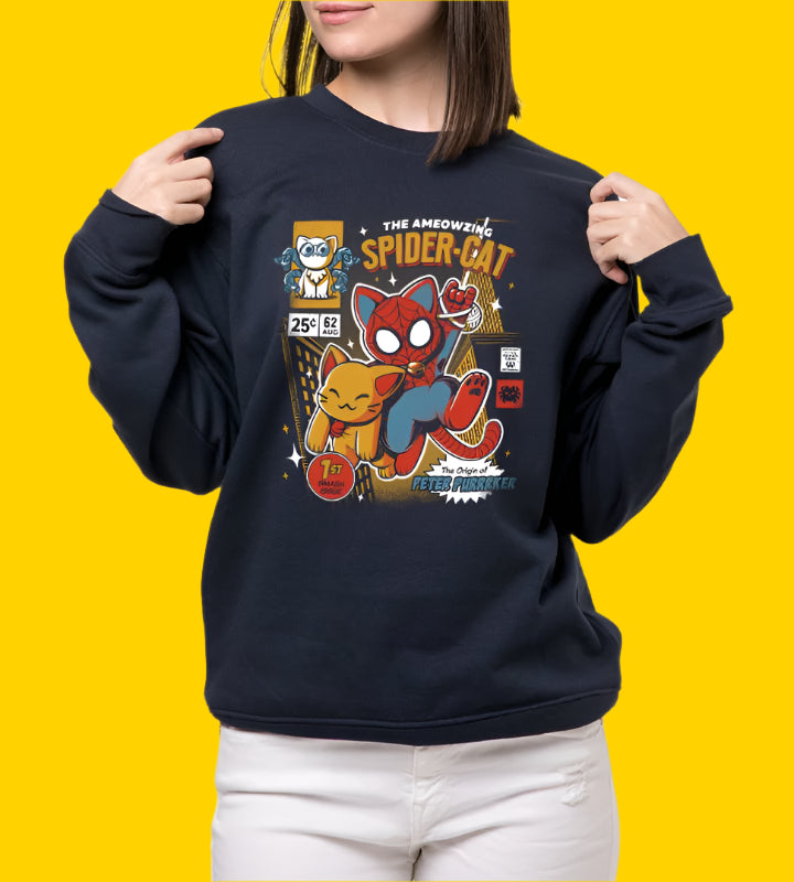Tee Big "Ameowing Spider-Cat"• by TeeOreo