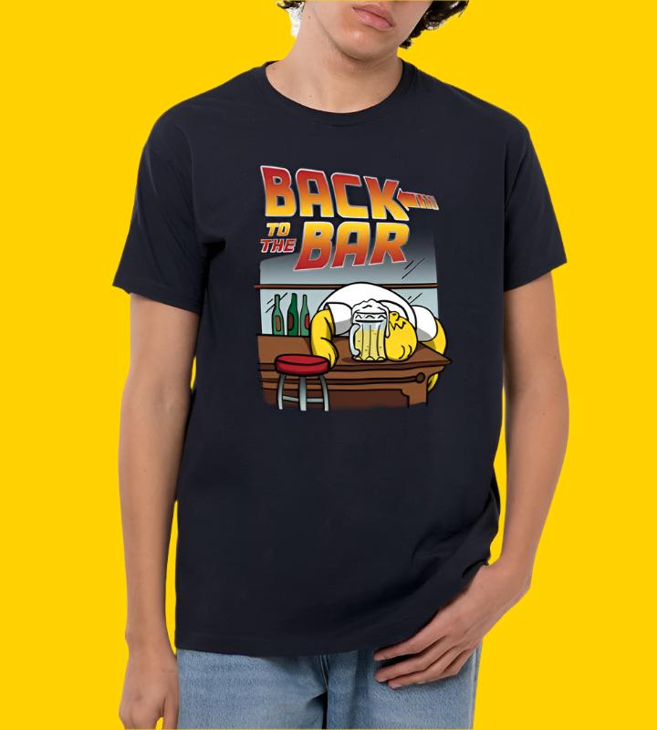Tee "Marty McBar Simpson" • by TeeOreo