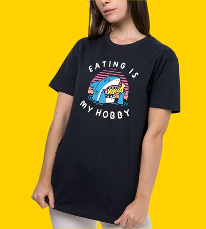 Tee "Sharkeat" • by TeeOreo