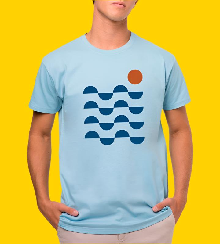 Tee "Wave After Wave" • by TeeOreo