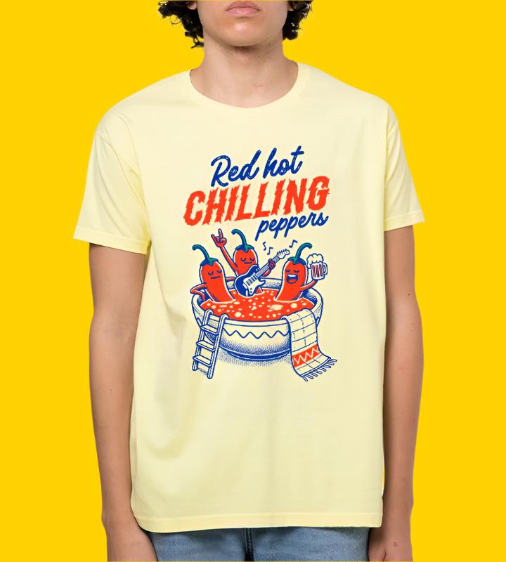 Tee "Red Peppers" • by TeeOreo