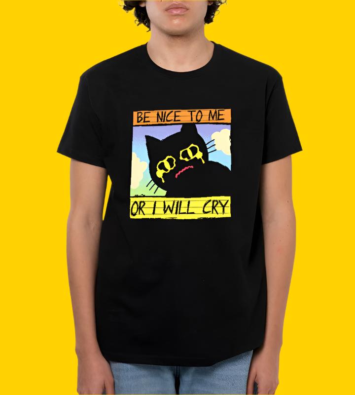 Tee "Emeowtional Support" • by TeeOreo