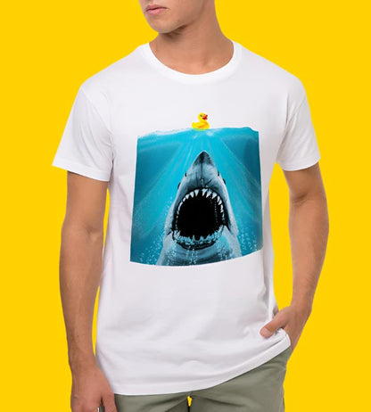 Tee "Quacking Jaws" • by TeeOreo