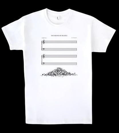 Tee "Sound of Silence" • by TeeOreo