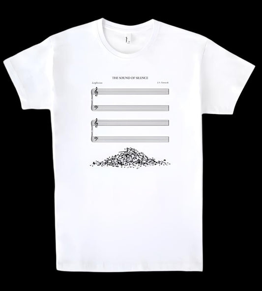 Tee "Sound of Silence" • by TeeOreo