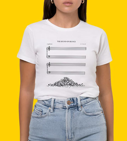 Tee "Sound of Silence" • by TeeOreo
