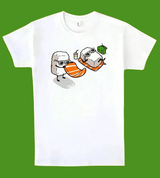 Tee "Sushi Plage" • by TeeOreo